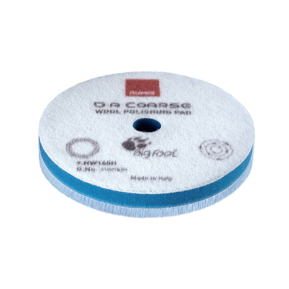 RUPES D-A Coarse Wool Polishing Pad 160mm - Blue for Heavy-Duty Paint Correction