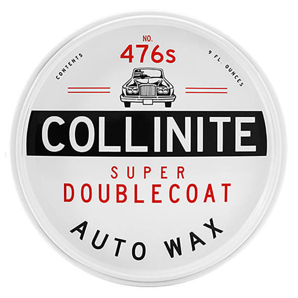 Collinite 476S Super DoubleCoat Auto Paste Wax - 9oz for Long-Lasting Car Protection