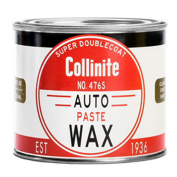 Collinite 476S Super DoubleCoat Auto Paste Wax - 18oz for Long-Lasting Car Protection