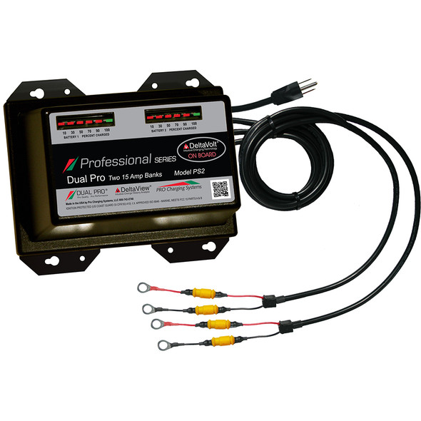 Dual Pro Professional Series 30A Battery Charger for 12V and 24V Systems