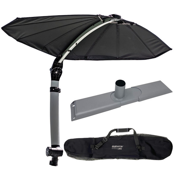 TACO Marine ShadeFin Mini with Black Fabric - Bag and Kayak Mount Kit