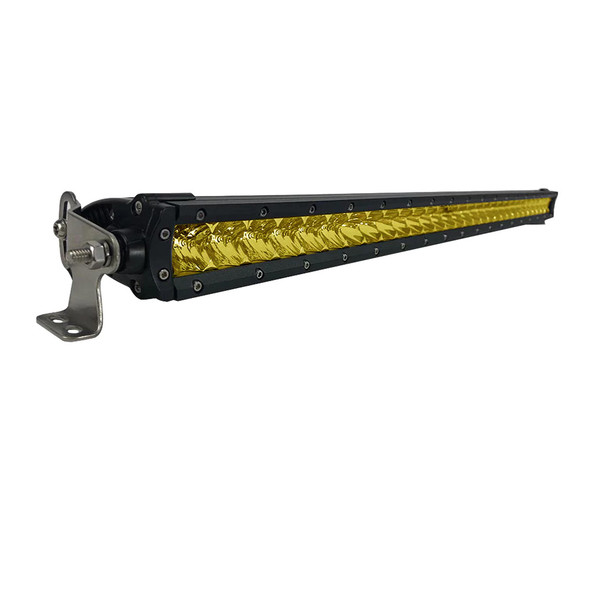 Black Oak LED 30-Inch Yellow Lens Single Row Combo Optics Light Bar - Pro Series 3.0