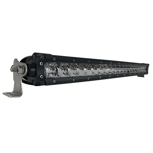 Black Oak LED 20" Single Row LED Light Bar - Combo Optics - Black Housing - Pro Series 3.0