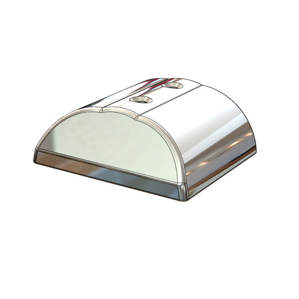 TACO Marine SuproFlex End Cap - Large - Stainless Steel (Part F16-0276)