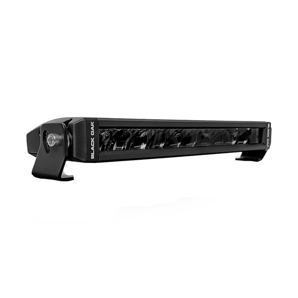 Black Oak LED Single Row Slim 10-Inch 150W Dual Color LED Light Bar with Combo Beam - White & Yellow