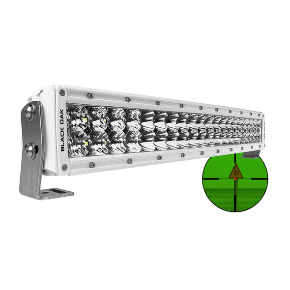 Black Oak LED Pro Series 20-Inch Double Row Infrared Light Bar with 850nm Night Vision Infrared LEDs