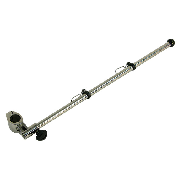 Whitecap Clamp-On Flag Pole with 1/2" Diameter Stainless Steel Pole and Clamp - Model S-5011