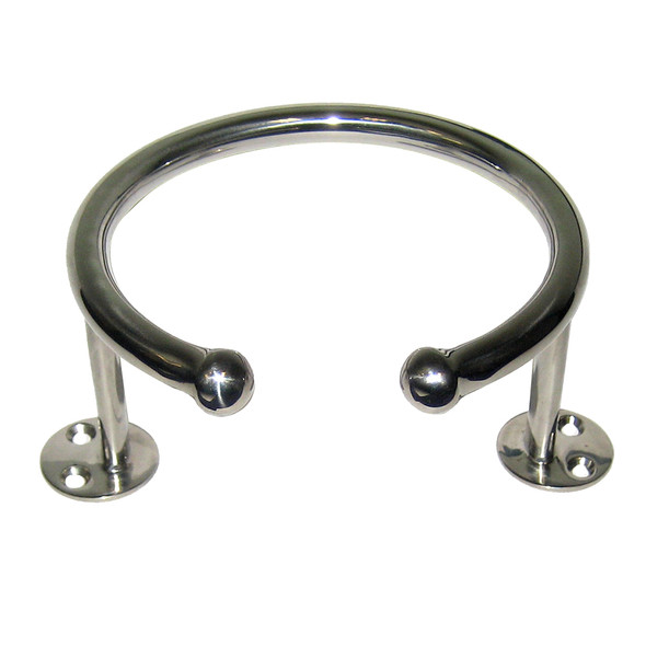 Whitecap Top Mount Stainless Steel Cup Holder for Console and Table Mounts - Part S-3516