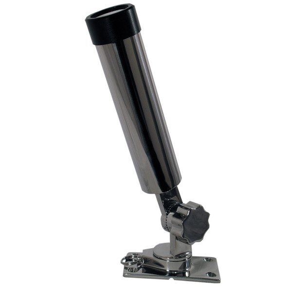 Whitecap Bluewater SS 360/180 Degree Removable Rod Holder (Part No. S-7007CBLUE)