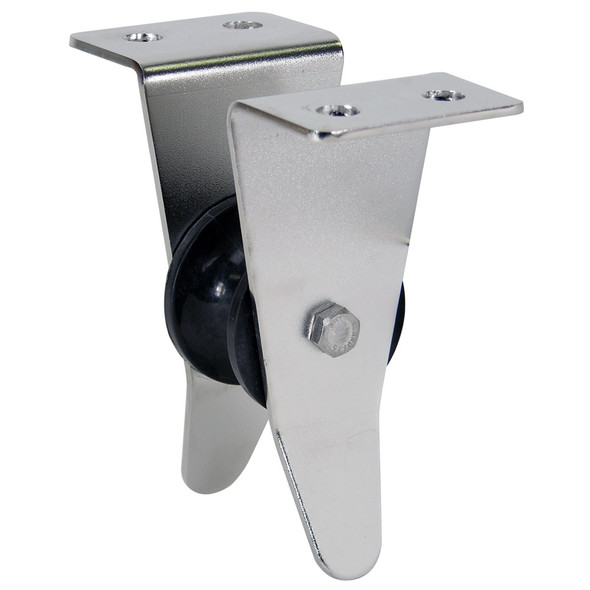Whitecap AR-6481 304 Stainless Steel Platform Anchor Roller for 3" to 5-3/8" Boat Docks