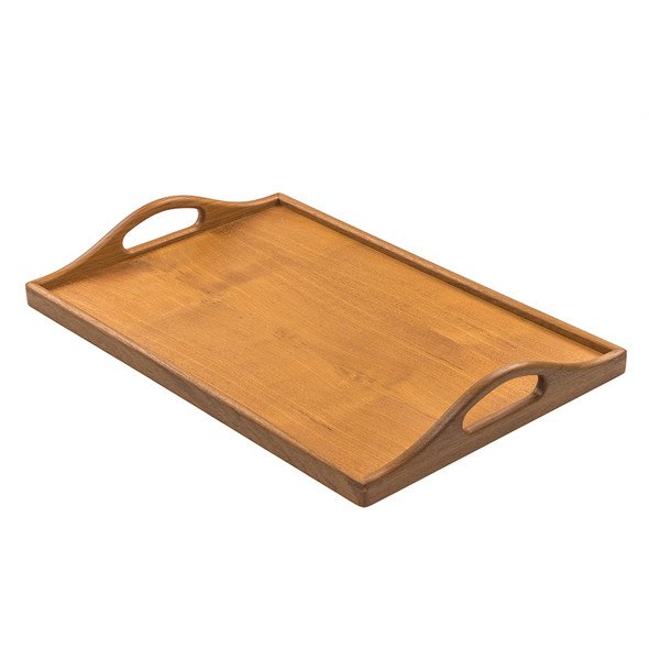 Whitecap Teak Serving Tray with Oiled Finish, Part Number 62418
