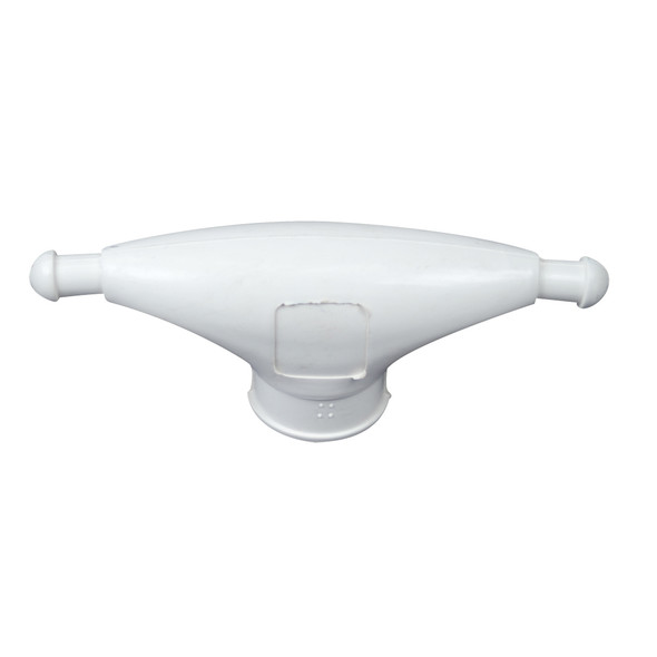 Whitecap Rubber Spreader Boot Pair - Large Size, White (Part S-9200P)