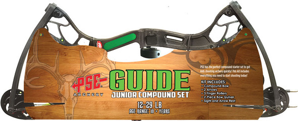 PSE Archery Guide Compound Bow Kit with Adjustable Draw Length and Accessories