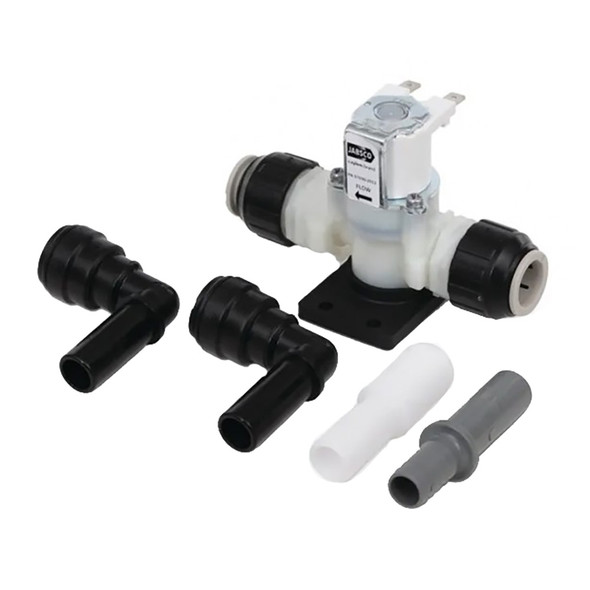 Jabsco 37038-2024 24V Solenoid and Anti-Siphon Valve for Quiet Flush Toilets