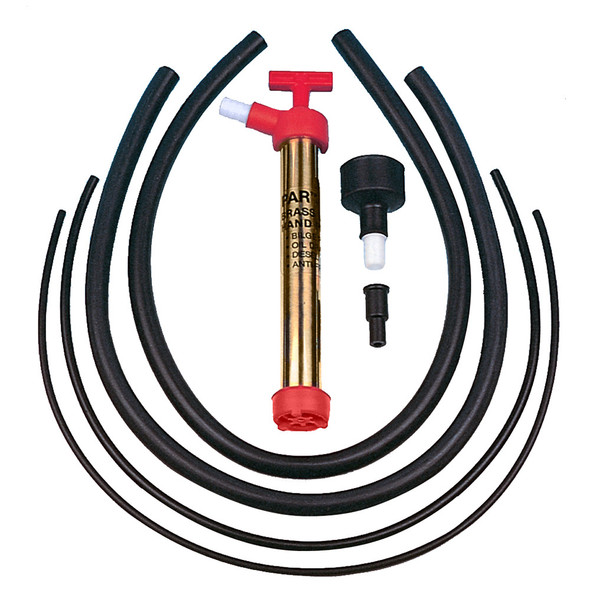 Jabsco Handy Boy Utility Pump - Versatile Brass Hand Pump for Marine and Automotive Use