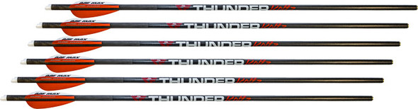 PSE Archery Thunderbolt 22-Inch Carbon Crossbow Arrows (Part Number: 1960THU22FM)