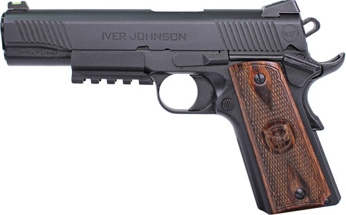 Iver Johnson Eagle Gen2 1911 .45 ACP Semi-Auto Pistol with Black QPQ Finish
