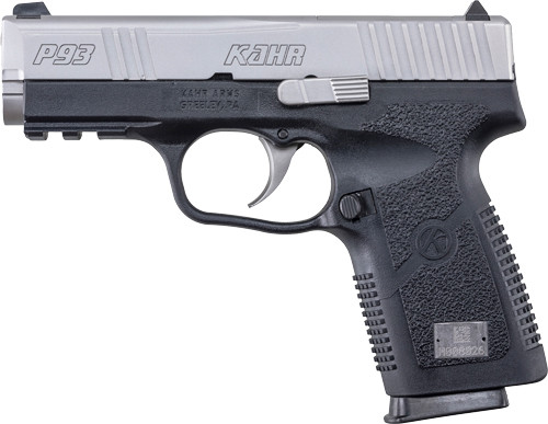 Kahr Arms P93 9mm Semi-Auto Handgun with 3.54-inch Barrel and Black Polymer Frame KP90T93RD