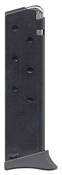 Bersa Z53 Magazine for Thunder/Firestorm .380 Auto - 7 Rounds, Black Steel, Extended Finger Rest