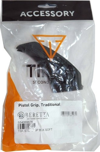 Tikka T3X Synthetic Stock Grip Adapter - Standard Black with Soft Touch Coating