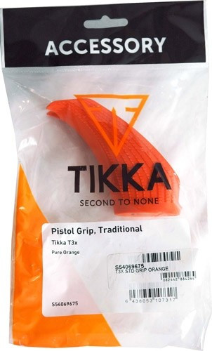 Tikka S54069675 T3X Synthetic Grip Adapter in Orange – Standard Size