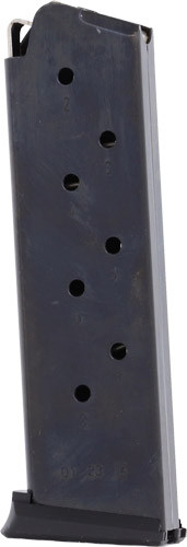 E-Lander Mags 1911 10mm Steel Magazine - 9 Round Capacity, Black Finish