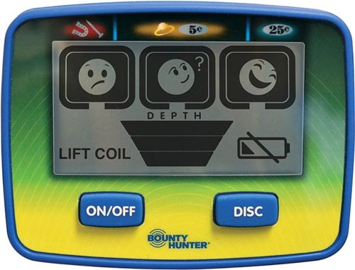 Bounty Hunter Junior TID Metal Detector for Kids with 3 Target ID Categories