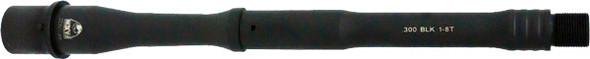 Faxon Firearms AR-15 Barrel 300 Blackout with Pistol Length Gas Port - Black Matte Finish