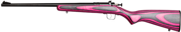 Crickett Rifle G2 .22LR Youth Sporting Rifle with Pink Laminate Stock and Blued Finish