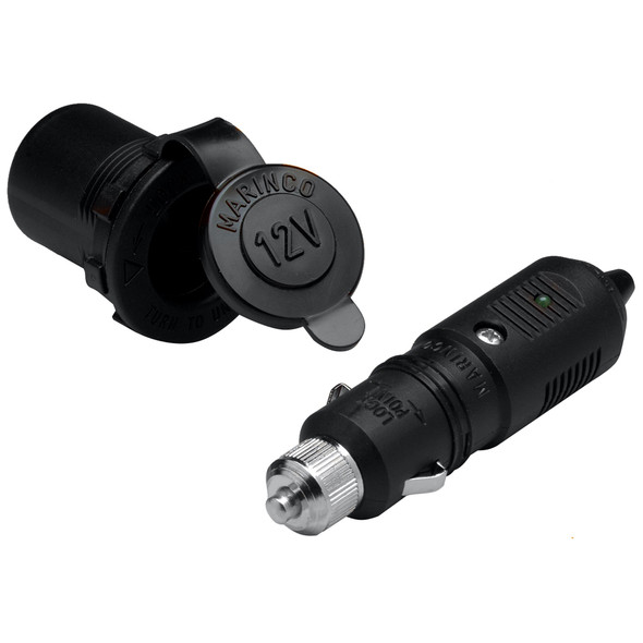 Marinco Sealink 12V Plug & Receptacle Set for Marine & RV Applications