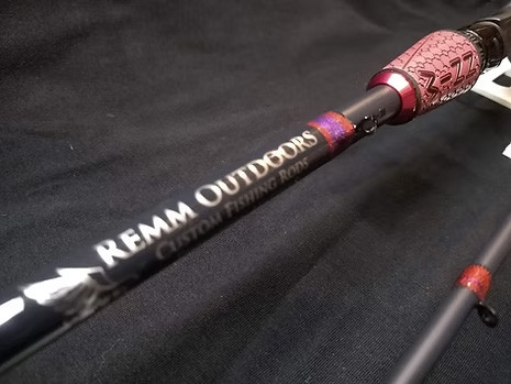 2 Piece 7' 3" Handcrafted Bass Casting Rod