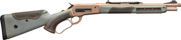 Pedersoli Lever Action Boar Rifle in 45-70 Government with Synthetic Green Stock and Copper Finish
