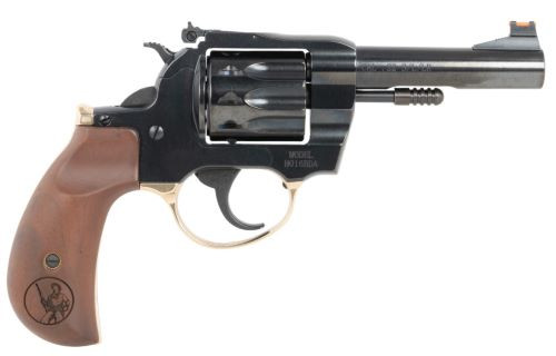 Henry H16 GoldenBoy Deadeye .22 Long Rifle Lever-Action Rifle with Bluing Finish and Wooden Stock
