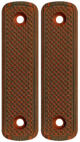 Midwest Industries MI-G10SG-RB Lever Action G10 Straight Grip Panel in Red/Black