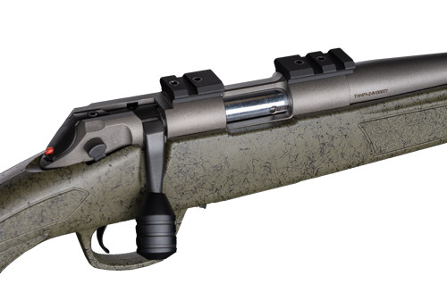 CVA Cascade .22 LR Sporting Rifle with 18-Inch Threaded Barrel and Green Synthetic Stock