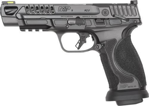 Smith & Wesson M&P9 M2.0 Competitor HD 9mm Semi-Auto Pistol with 5-inch Barrel and Fiber Optic Sights