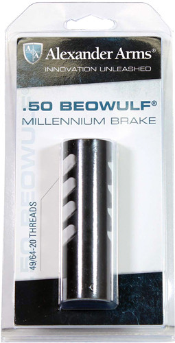 Alexander Arms M-BMMB64KIT Muzzle Brake for .50 Beowulf with 49/64-20 RH Threads