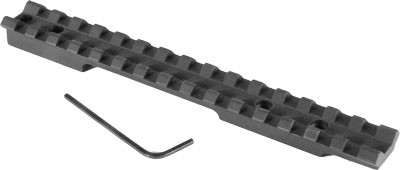 Evolution Gun Works EGW Scope Base for Remington 700 Short Action with 20 MOA Riser, Black Matte Aluminum