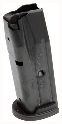 SIG P250 & P320 Subcompact 9mm Luger Steel Magazine - 12 Rounds, Black Finish