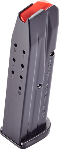 Wilson Combat EDC X9 9mm Magazine - 10 Round Capacity, Steel Construction, Black Finish