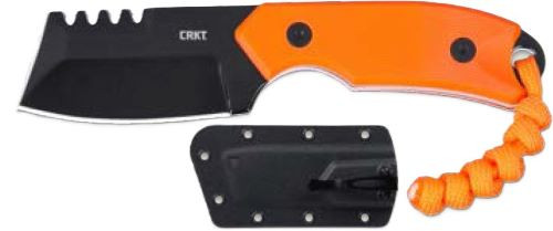 CRKT RAZEL Compact Fixed Blade Knife with D2 Steel Blade and G-10 Handle