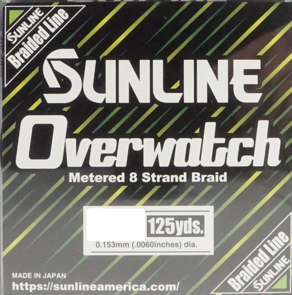 Sunline Overwatch 8 lb Green Metered Monofilament Line - 125 Yards