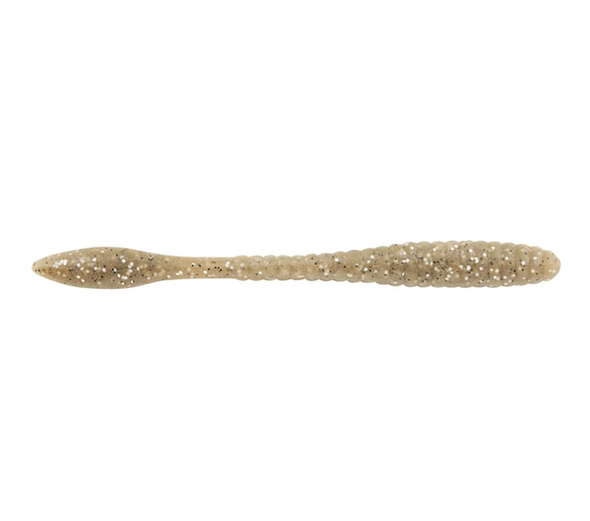 Berkley PowerBait MaxScent Flat Worm Natural Shad 4.25 Inches