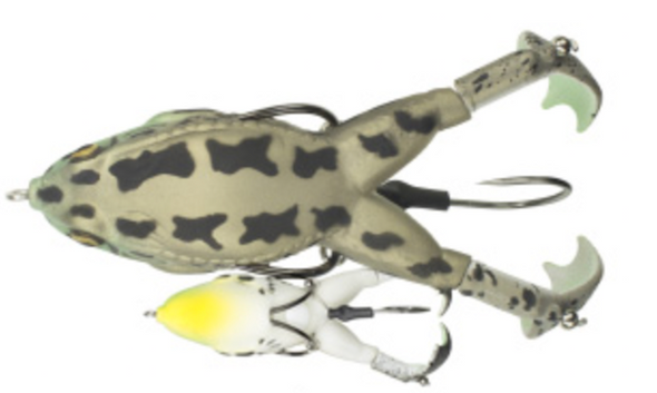 Lunkerhunt LH Prop Frog 3.5-inch 1/2 oz Rocky Toad