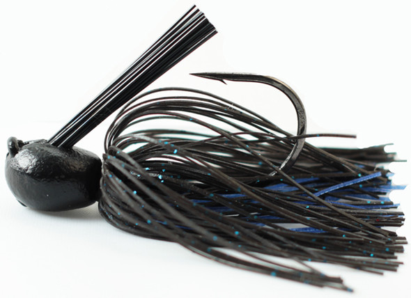 Missile Baits Miss Ikes Mini Flip Jig 1/2 oz Bruiser - Versatile Bass Jig for Flipping and Casting