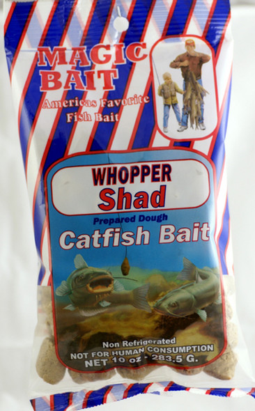 MAGIC Catfish Bait Magic Whopper Shad & Fish 7 oz - Effective Catfish Lure