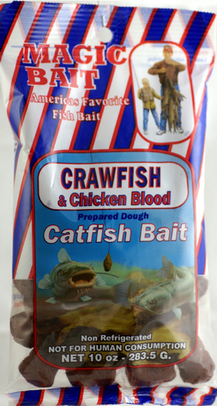 Magic Catfish Bait Magic-CRAWFIS 7 oz Crawfish and Chicken Blood Bait