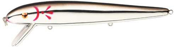 Cortdell C10-04 Red Fin 7-Inch 1 oz Chrome and Black Back Fishing Lure