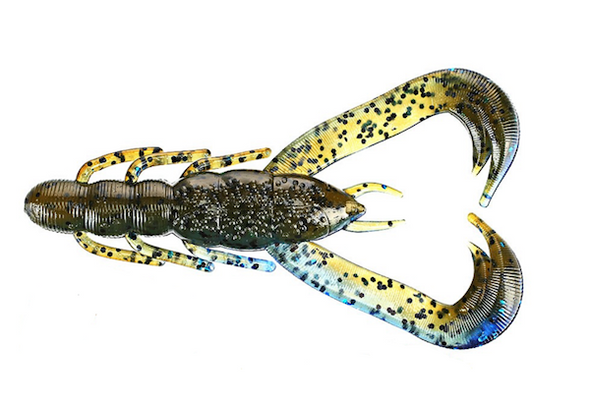 V&M Baits Wild Craw Jr 3.25-inch 8-Pack, Okeechobee Craw