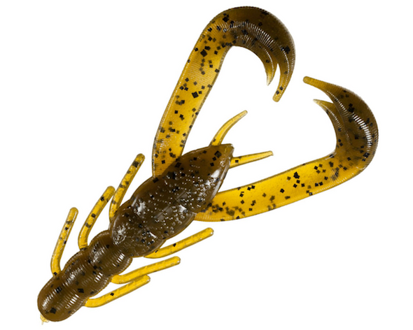 V&M Baits Wild Craw 4-inch Green Pumpkin – Effective Soft Plastic Crawfish Lure